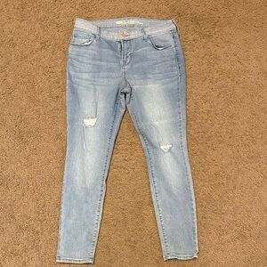 Old Navy Light Blue Women's Skinny Jeans
